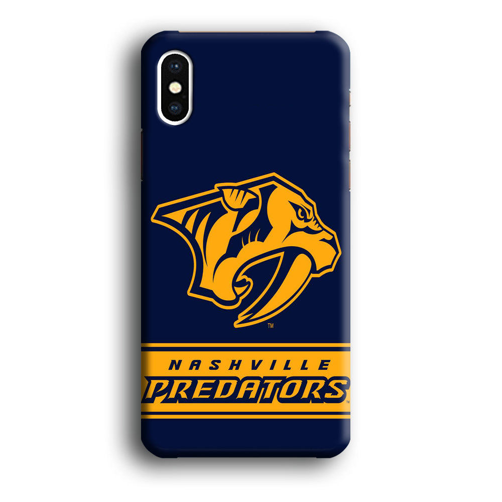 Hockey Nashville Predators NHL 001 iPhone Xs Case