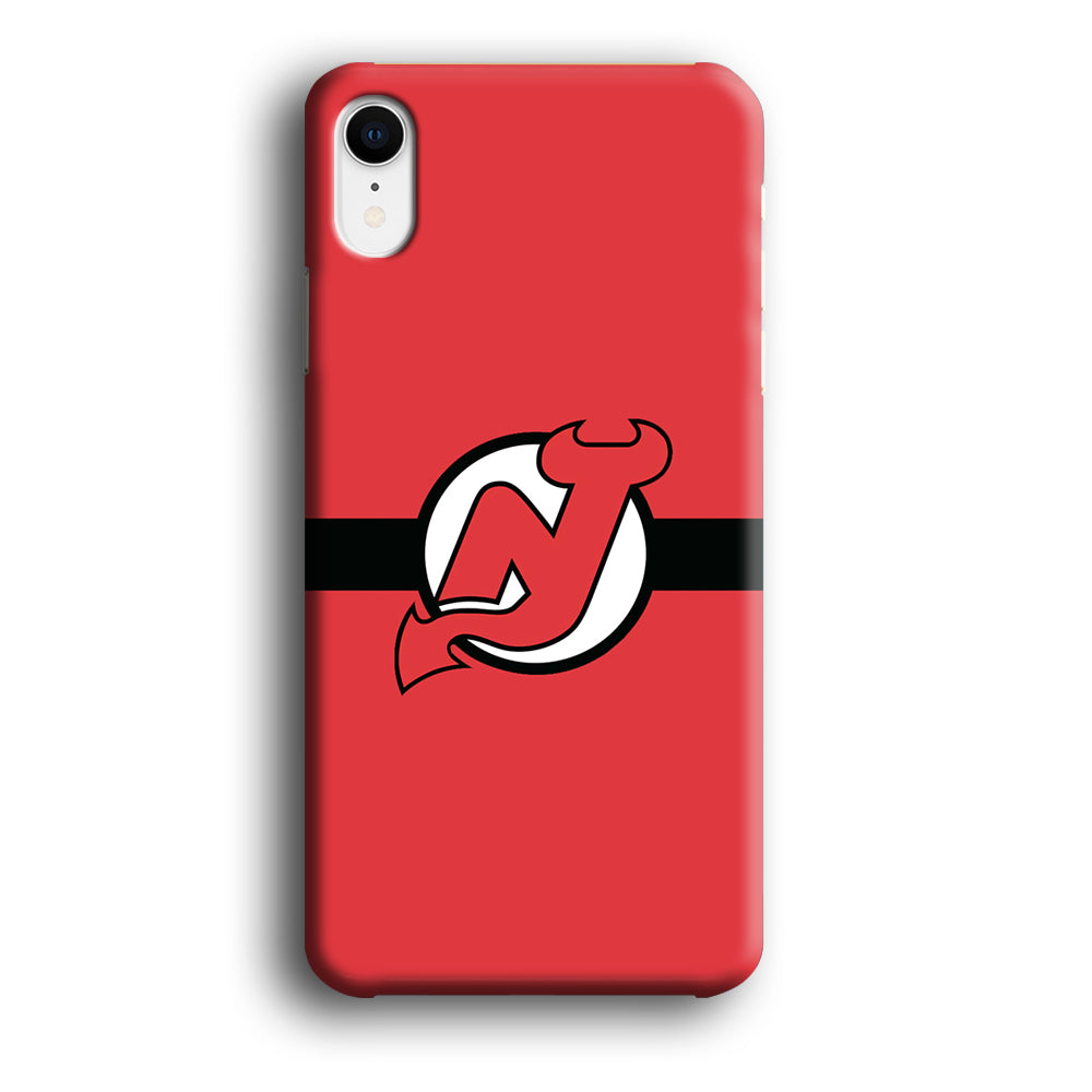 Hockey New Jersey Devils NHL 002 iPhone XR Case