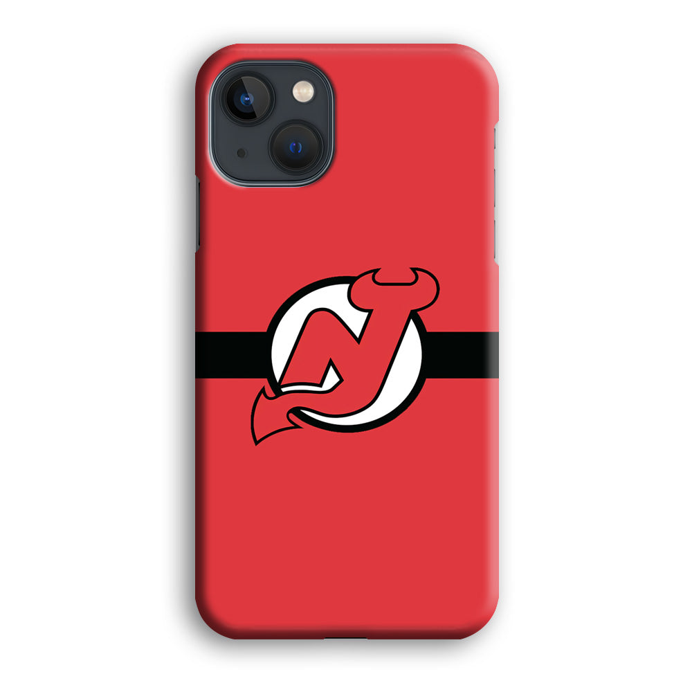 Hockey New Jersey Devils NHL 002 iPhone 14 Plus Case