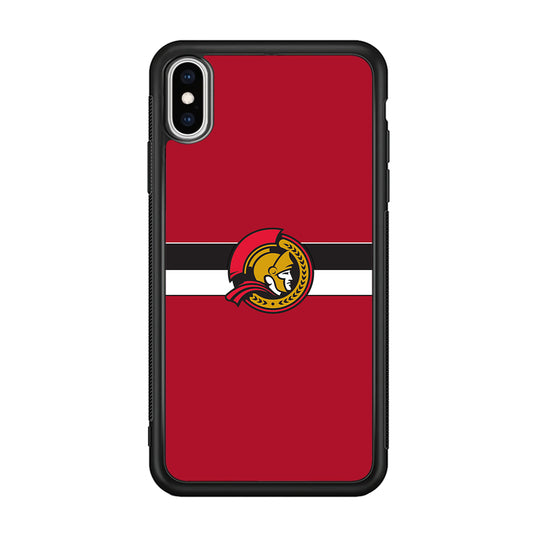 Hockey Ottawa Senators NHL 001 iPhone Xs Case