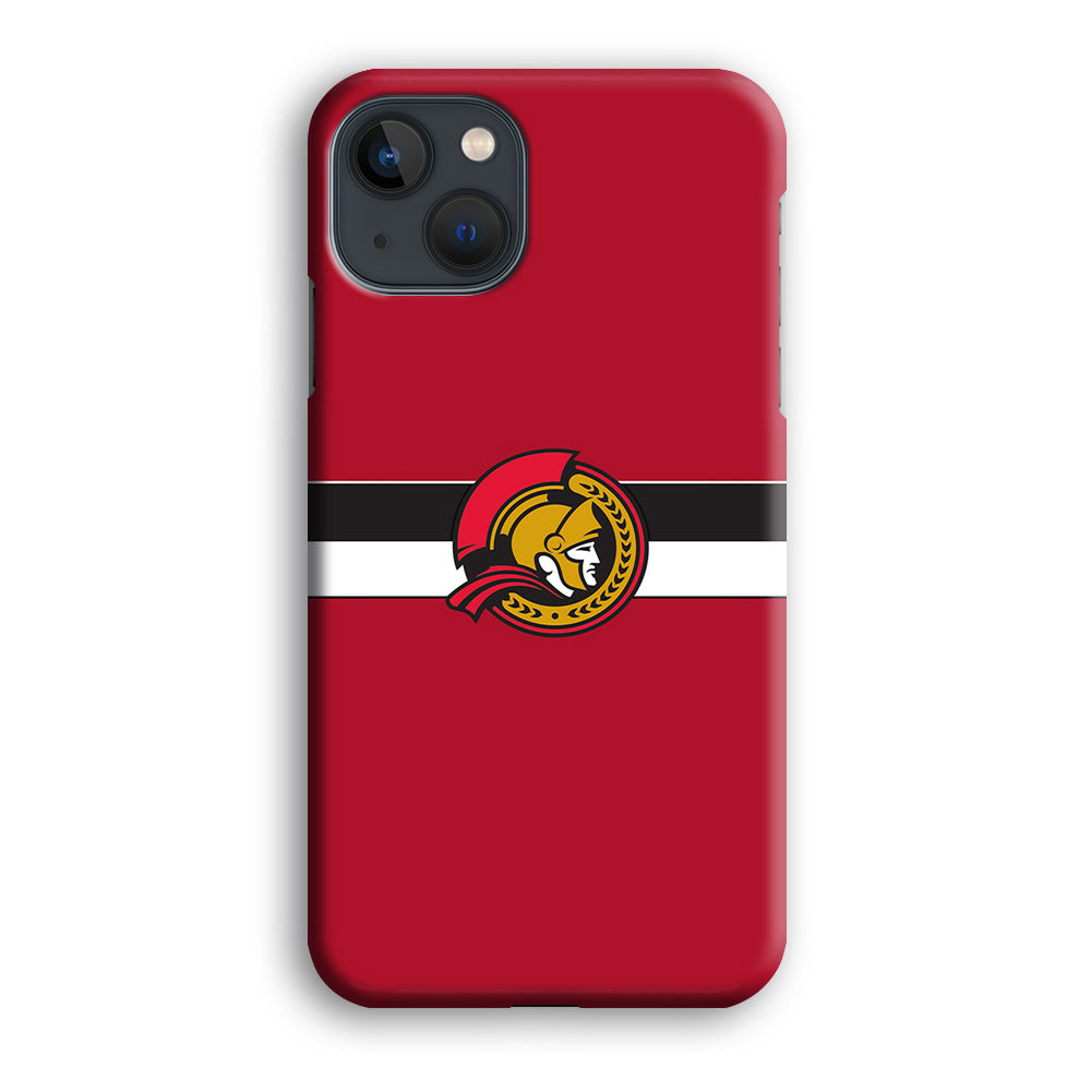 Hockey Ottawa Senators NHL 001 iPhone 14 Plus Case