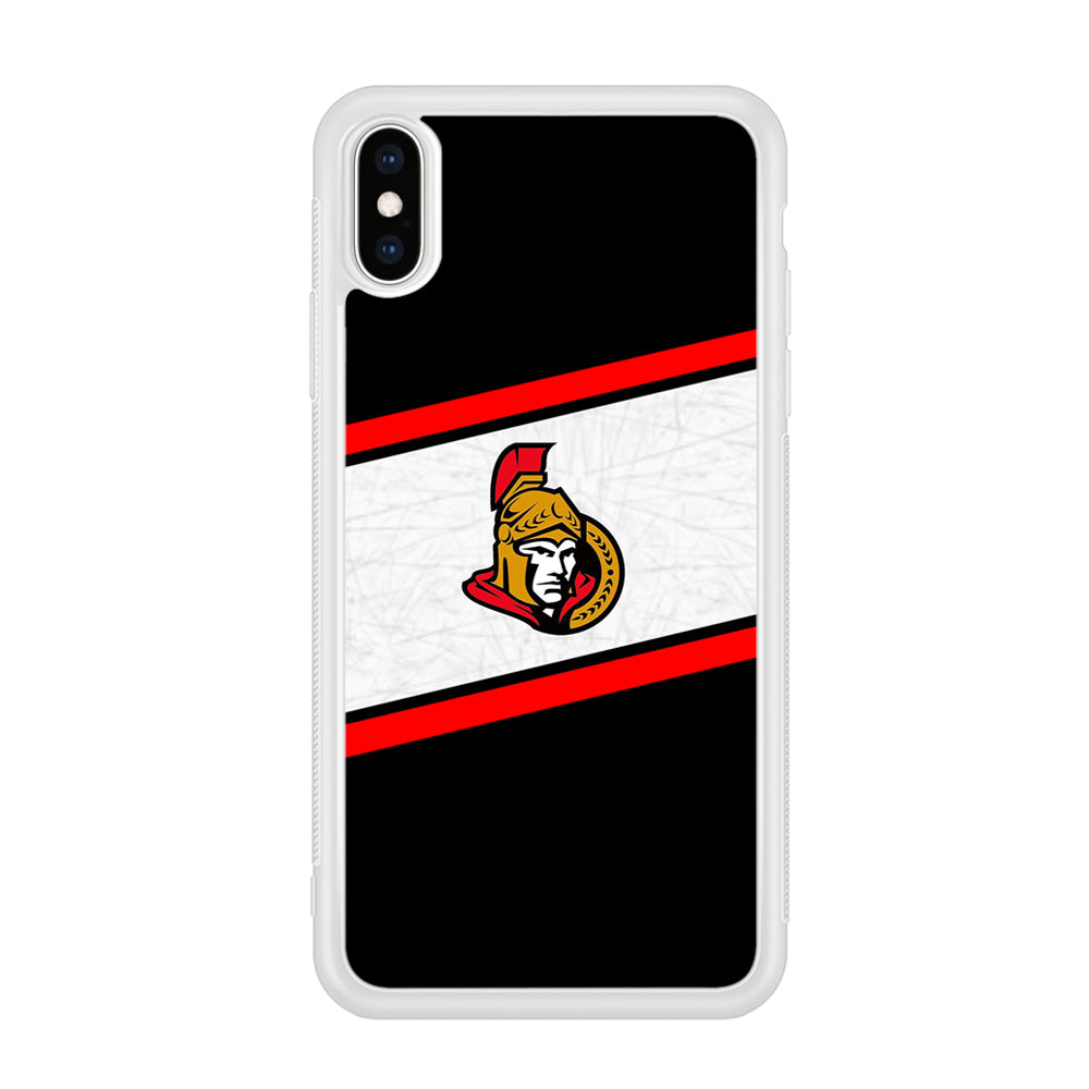 Hockey Ottawa Senators NHL 002 iPhone Xs Case