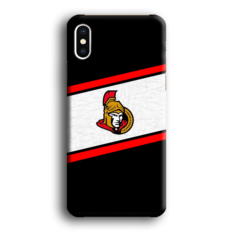 Hockey Ottawa Senators NHL 002 iPhone Xs Case