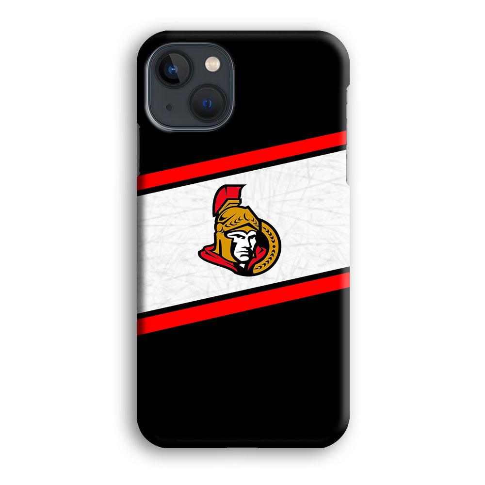 Hockey Ottawa Senators NHL 002 iPhone 14 Plus Case