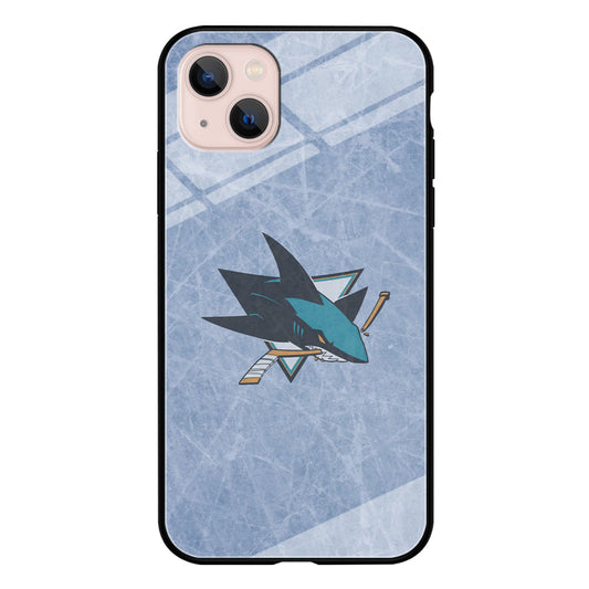 Hockey San Jose Sharks NHL 002 iPhone 14 Case-Phone Case-Tempered Glass Case-Altracase
