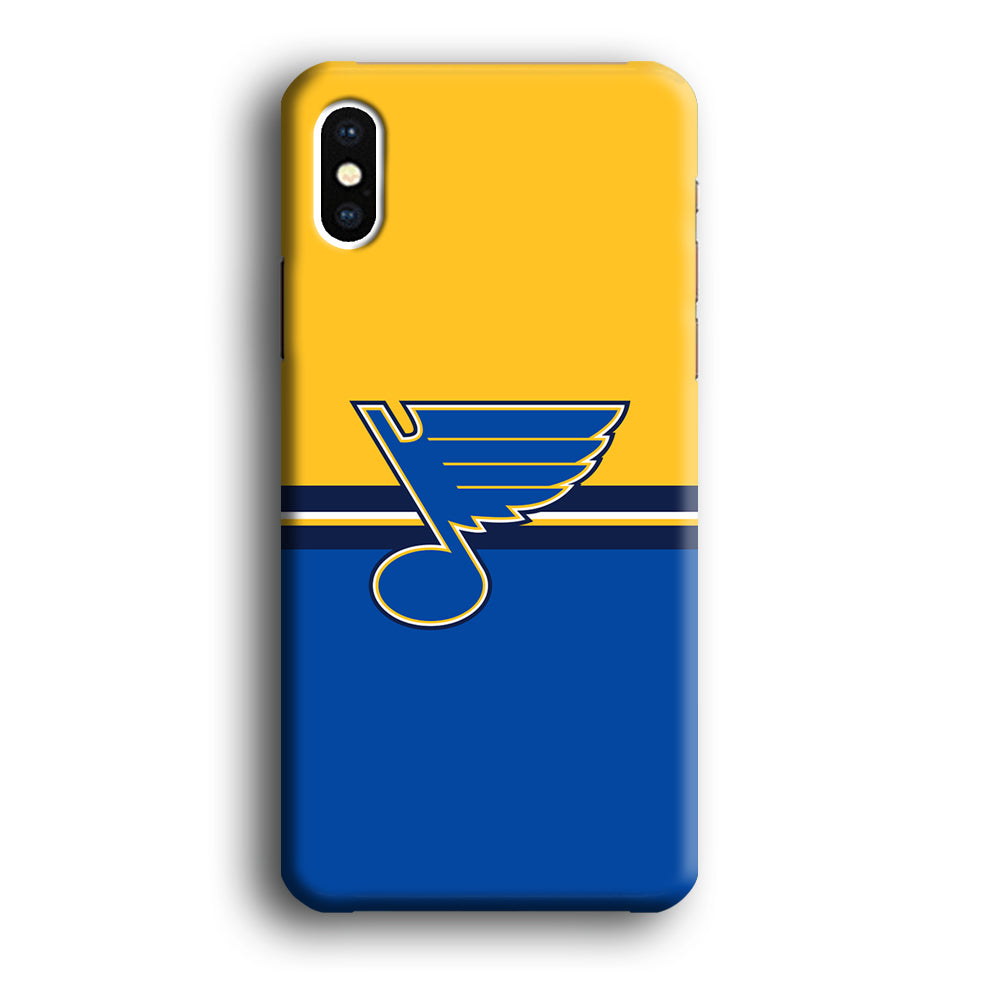 Hockey St. Louis Blues NHL 001 iPhone Xs Case