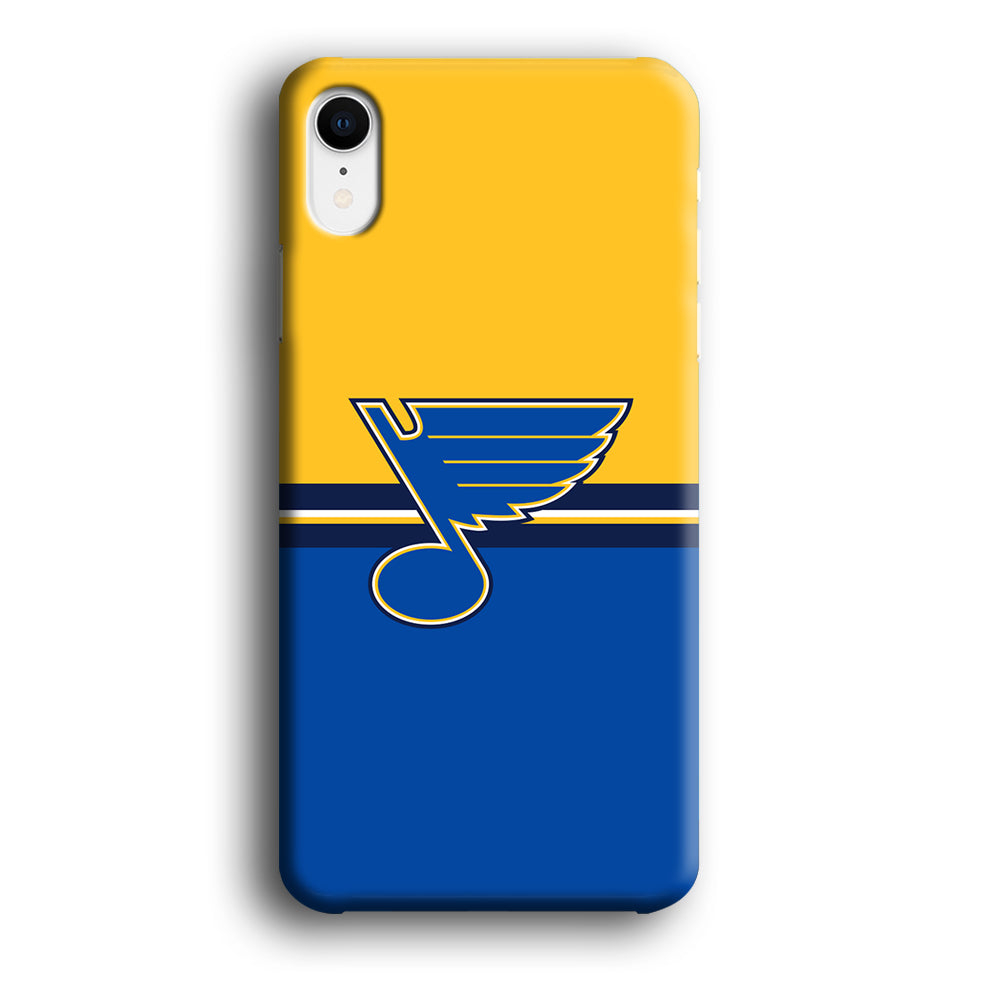 Hockey St. Louis Blues NHL 001 iPhone XR Case