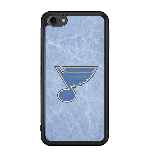 Hockey St. Louis Blues NHL 002 iPod Touch 6 Case-Phone Case-Rubber White (2D Case)-Altracase