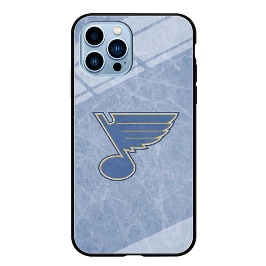 Hockey St. Louis Blues NHL 002 iPhone 14 Pro Case-Phone Case-Tempered Glass Case-Altracase