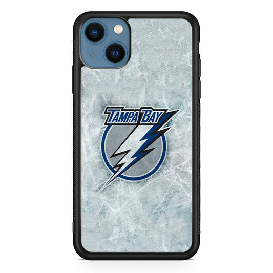 Hockey Tampa Bay Lightning NHL 001 iPhone 14 Plus Case-Phone Case-Rubber Black (2D Case)-Altracase