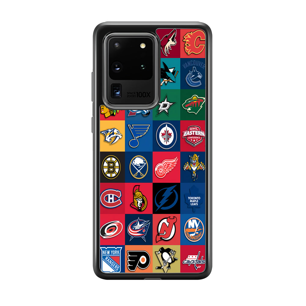 Hockey Teams NHL 001 Samsung Galaxy S20 Ultra Case-Phone Case-Tempered Glass Case-Altracase