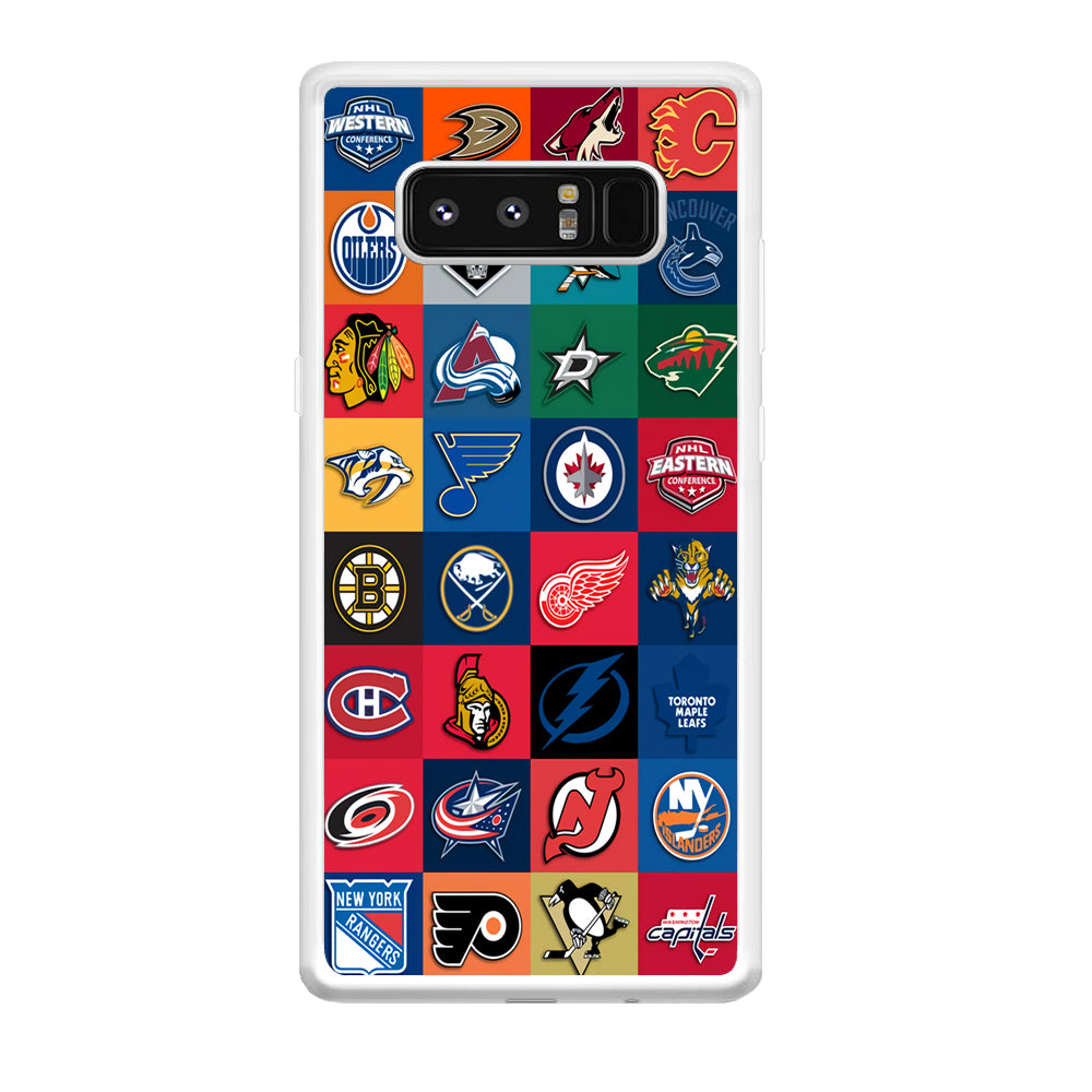 Hockey Teams NHL 001 Samsung Galaxy Note 8 Case