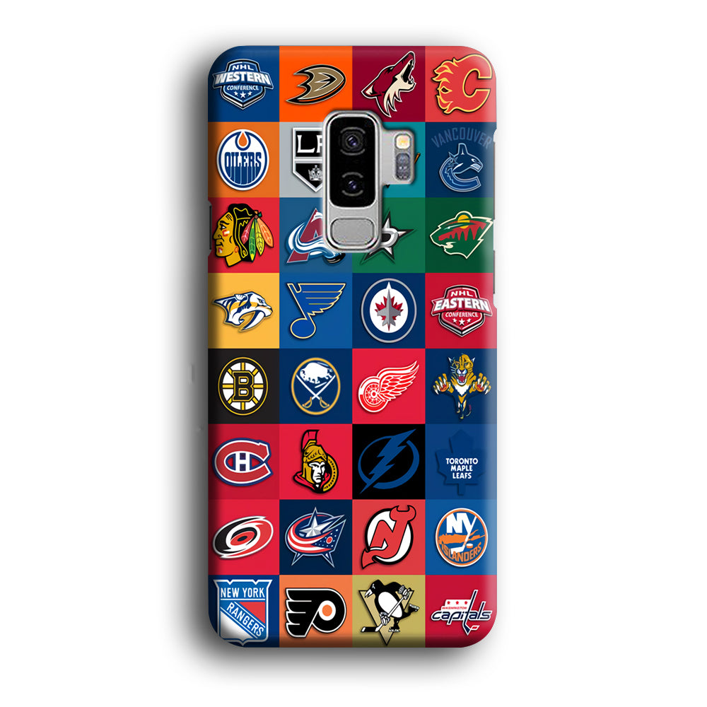 Hockey Teams NHL 001 Samsung Galaxy S9 Plus Case