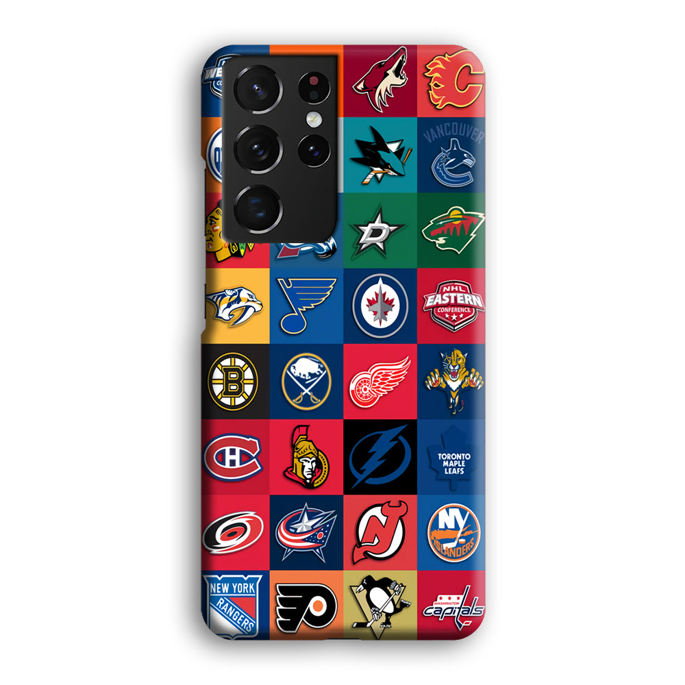 Hockey Teams NHL 001 Samsung Galaxy S21 Ultra Case