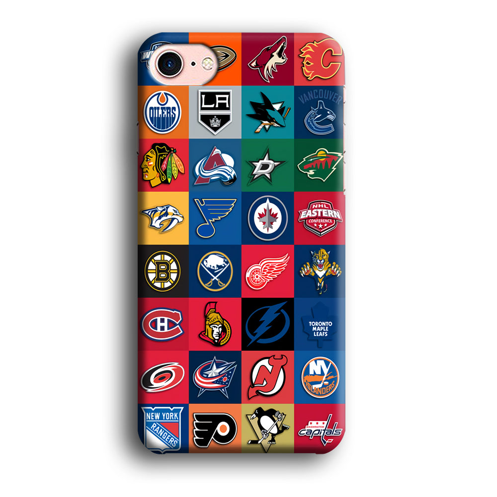 Hockey Teams NHL 001 iPhone SE 3 2022 Case