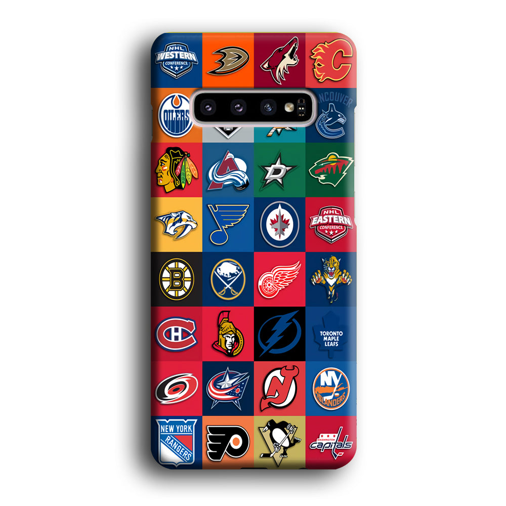 Hockey Teams NHL 001 Samsung Galaxy S10 Plus Case