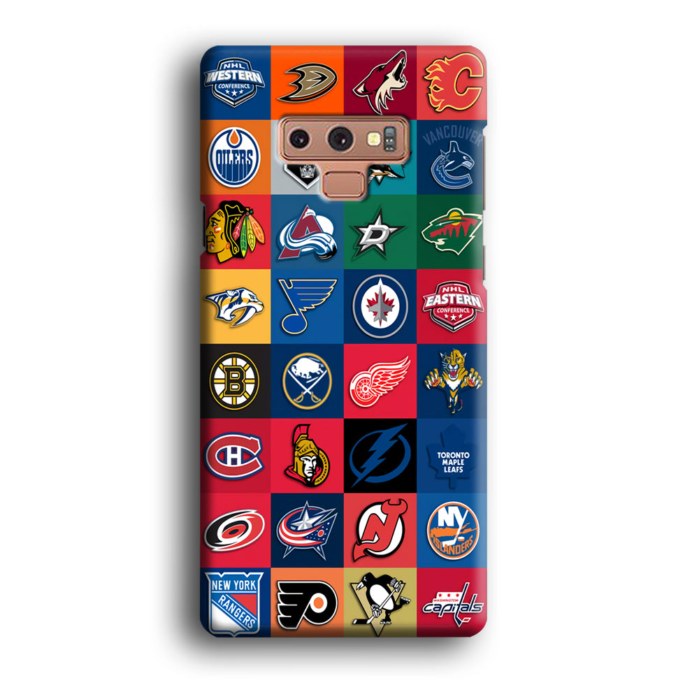 Hockey Teams NHL 001 Samsung Galaxy Note 9 Case