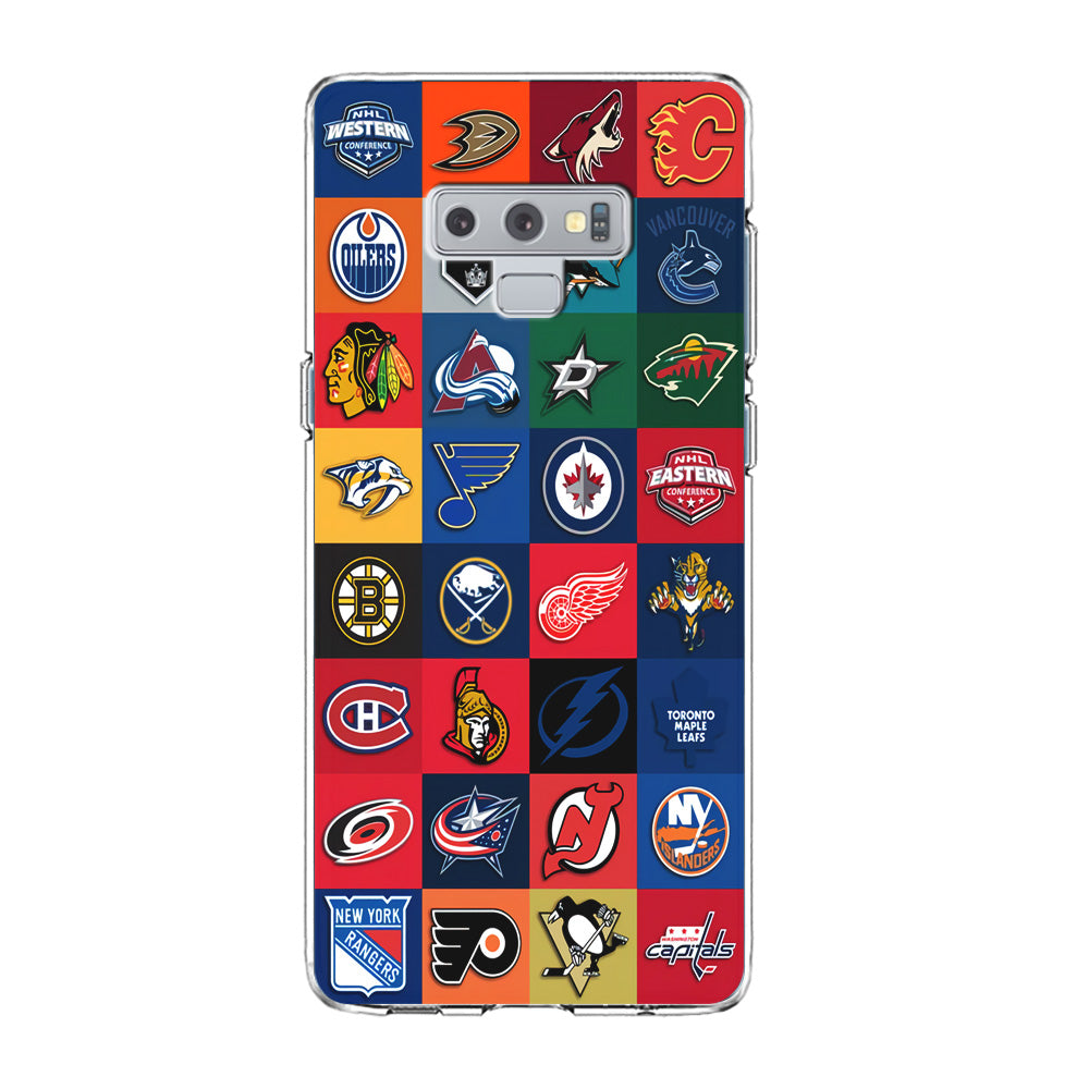 Hockey Teams NHL 001 Samsung Galaxy Note 9 Case