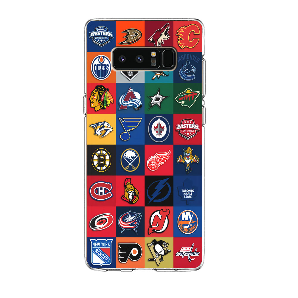 Hockey Teams NHL 001 Samsung Galaxy Note 8 Case