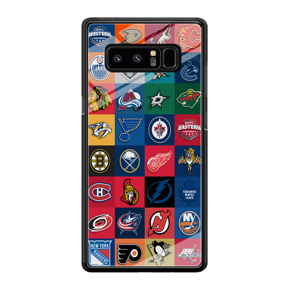 Hockey Teams NHL 001 Samsung Galaxy Note 8 Case