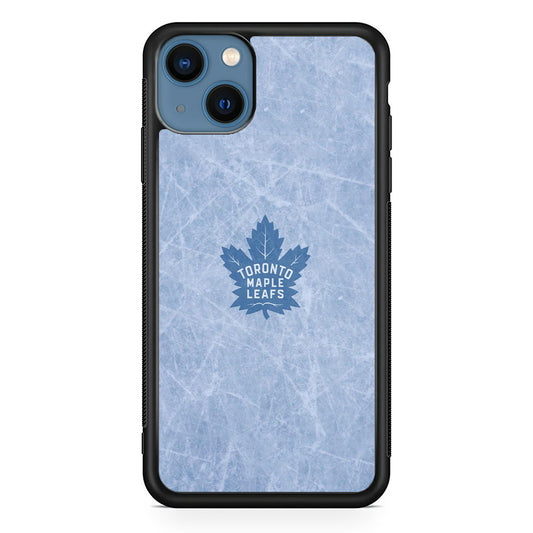 Hockey Toronto Maple Leafs NHL 001 iPhone 14 Plus Case-Phone Case-Rubber Black (2D Case)-Altracase