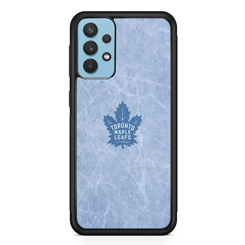 Hockey Toronto Maple Leafs NHL 001 Samsung Galaxy A32 Case-Phone Case-Rubber Black (2D Case)-Altracase