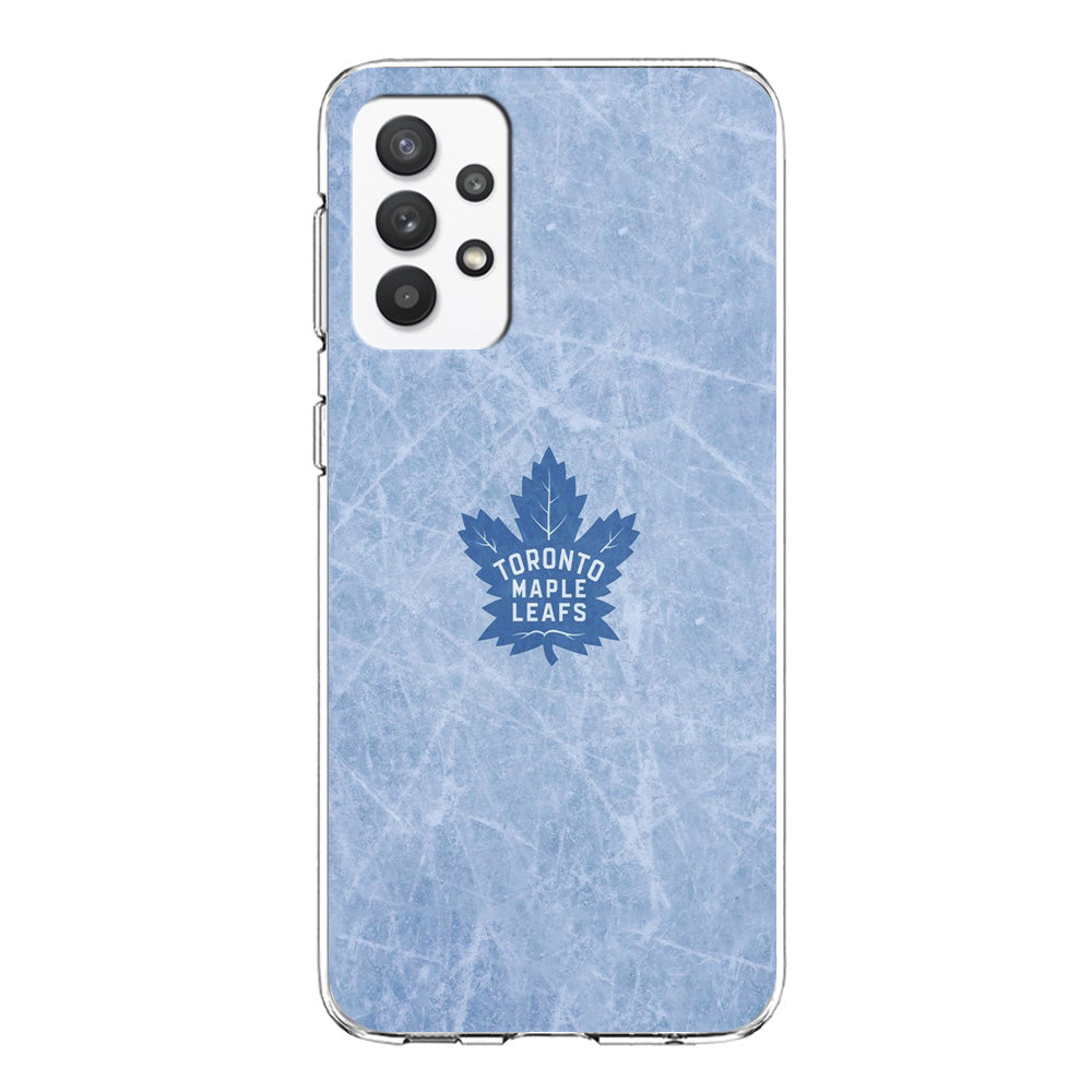Hockey Toronto Maple Leafs NHL 001 Samsung Galaxy A32 Case-Phone Case-Clear Soft Case-Altracase