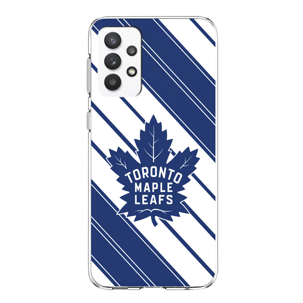Hockey Toronto Maple Leafs NHL 002 Samsung Galaxy A32 Case-Phone Case-Clear Soft Case-Altracase