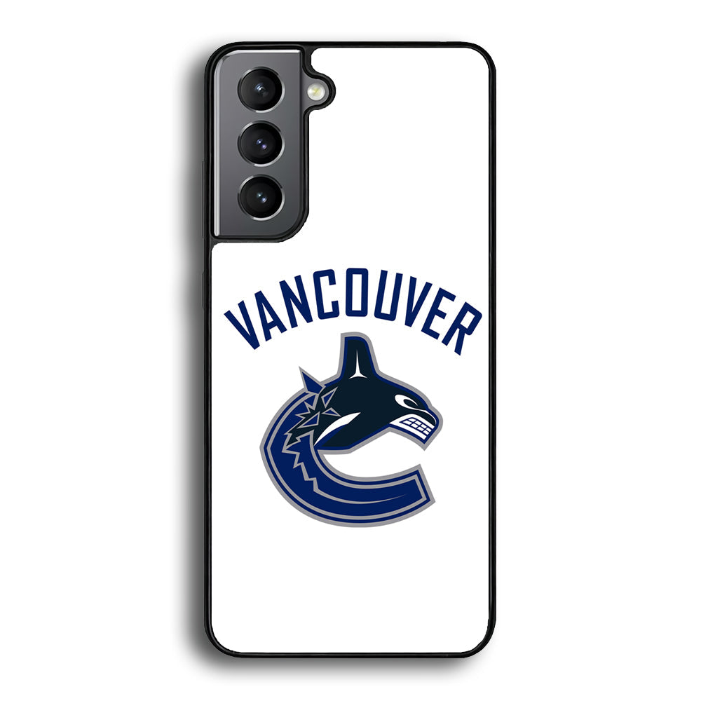 Hockey Vancouver Canucks NHL 001 Samsung Galaxy S22 Plus Case-Phone Case-Rubber Black (2D Case)-Altracase