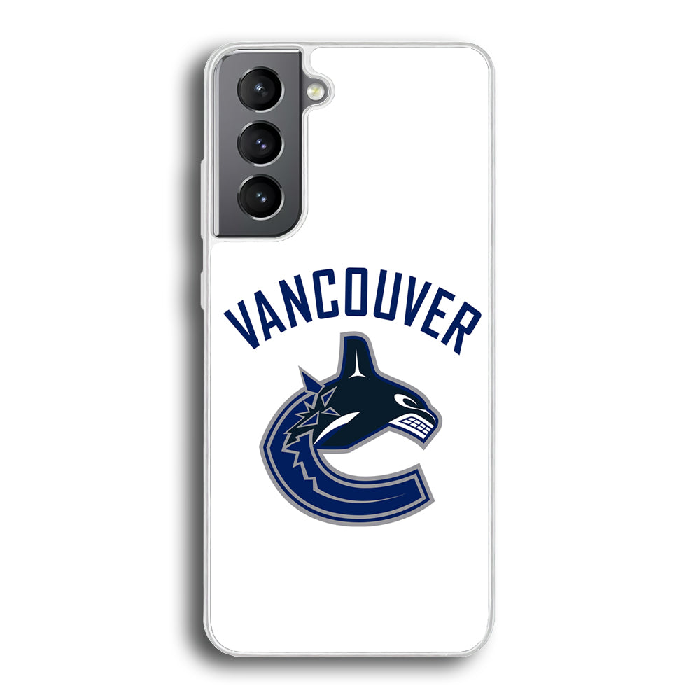 Hockey Vancouver Canucks NHL 001 Samsung Galaxy S22 Plus Case-Phone Case-Rubber White (2D Case)-Altracase