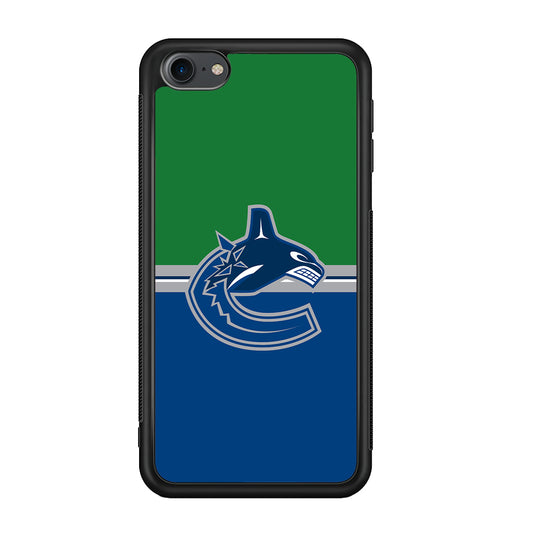Hockey Vancouver Canucks NHL 002 iPod Touch 6 Case-Phone Case-Rubber White (2D Case)-Altracase