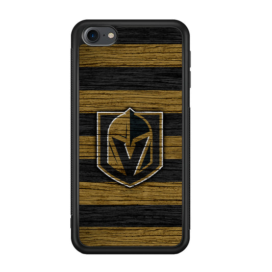 Hockey Vegas Golden Knights NHL 001 iPod Touch 6 Case-Phone Case-Rubber White (2D Case)-Altracase