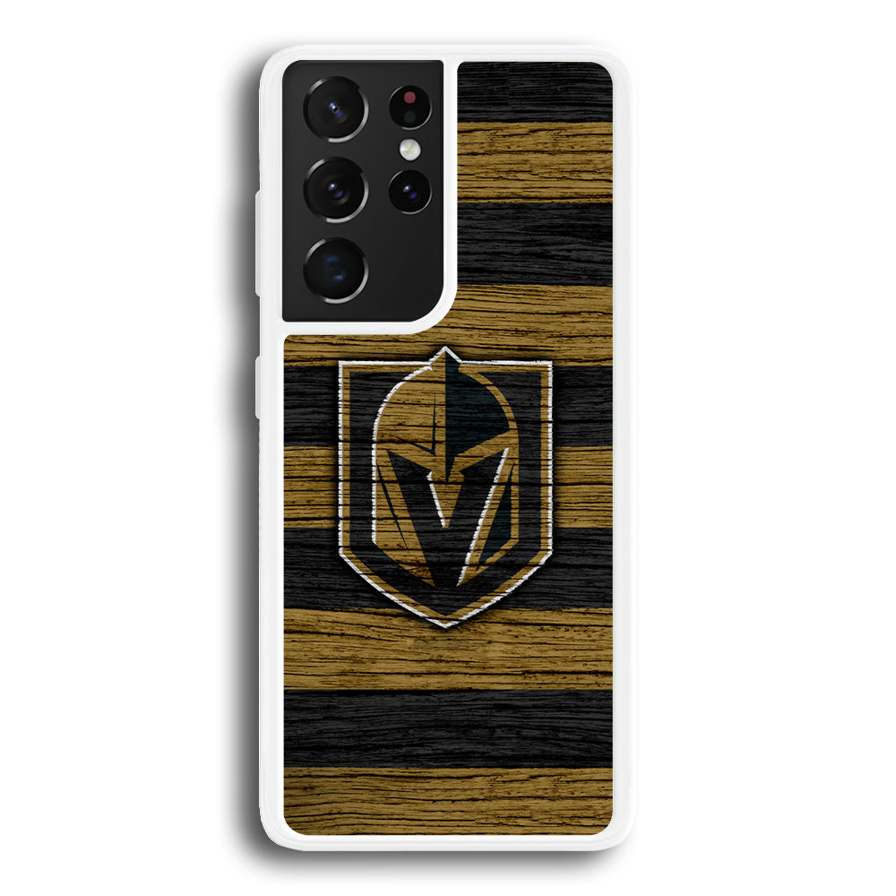 Hockey Vegas Golden Knights NHL 001 Samsung Galaxy S23 Ultra Case-Phone Case-Rubber White (2D Case)-Altracase