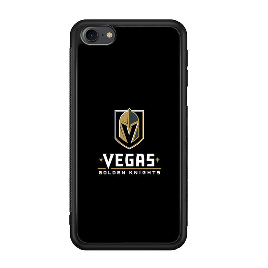 Hockey Vegas Golden Knights NHL 002 iPod Touch 6 Case-Phone Case-Rubber White (2D Case)-Altracase