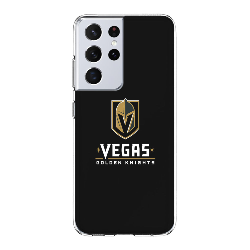 Hockey Vegas Golden Knights NHL 002 Samsung Galaxy S23 Ultra Case-Phone Case-Clear Soft Case-Altracase