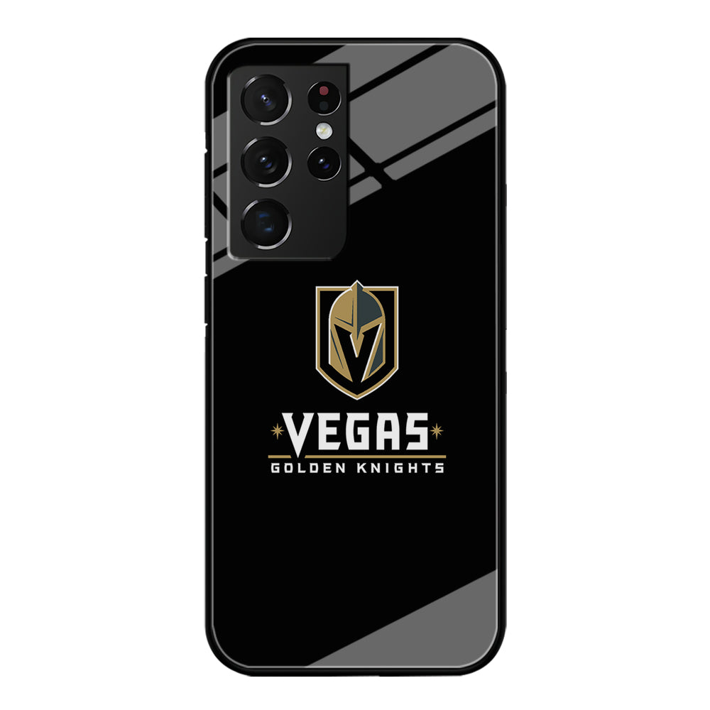 Hockey Vegas Golden Knights NHL 002 Samsung Galaxy S23 Ultra Case-Phone Case-Tempered Glass Case-Altracase