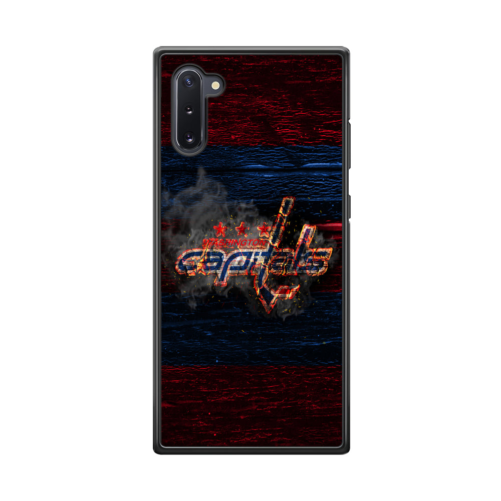 Hockey Washington Capitals NHL 001 Samsung Galaxy Note 10 Case-Phone Case-Rubber Black (2D Case)-Altracase