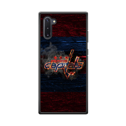 Hockey Washington Capitals NHL 001 Samsung Galaxy Note 10 Case-Phone Case-Rubber Black (2D Case)-Altracase