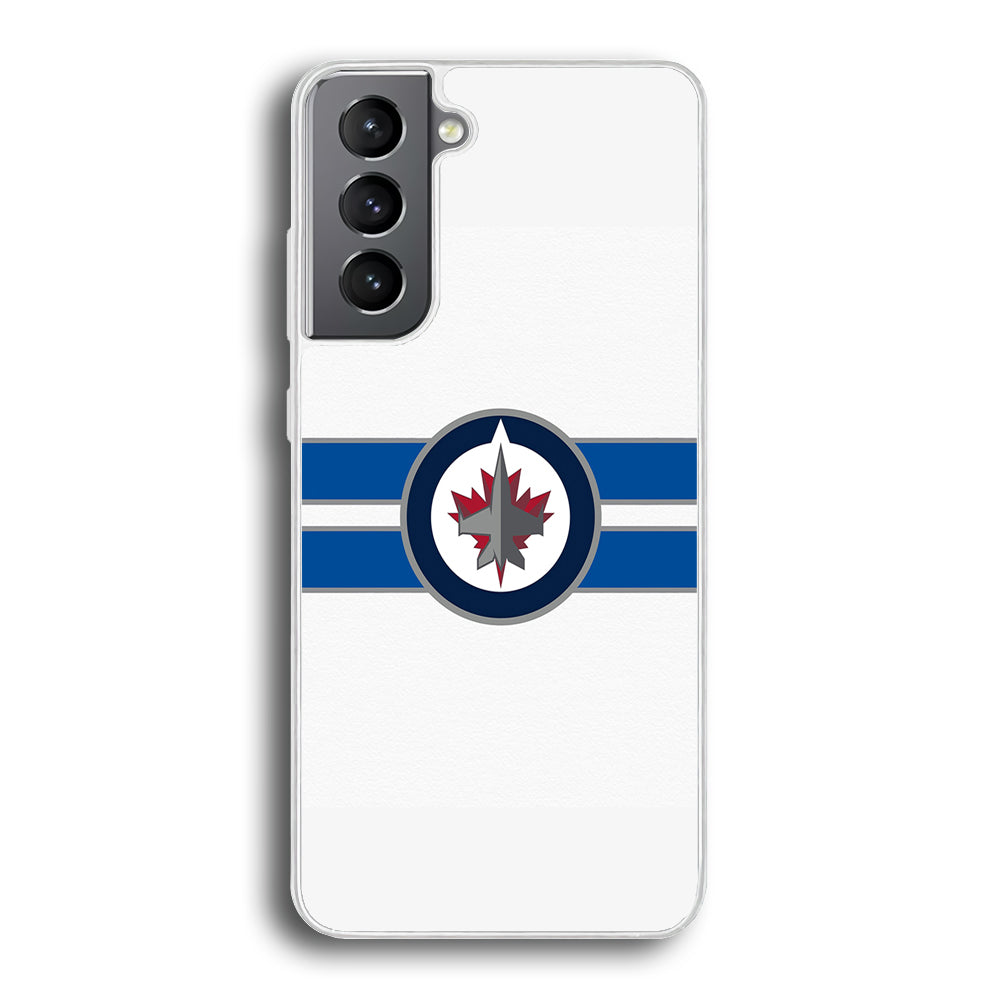 Hockey Winnipeg Jets NHL 001 Samsung Galaxy S23 Plus Case-Phone Case-Rubber White (2D Case)-Altracase