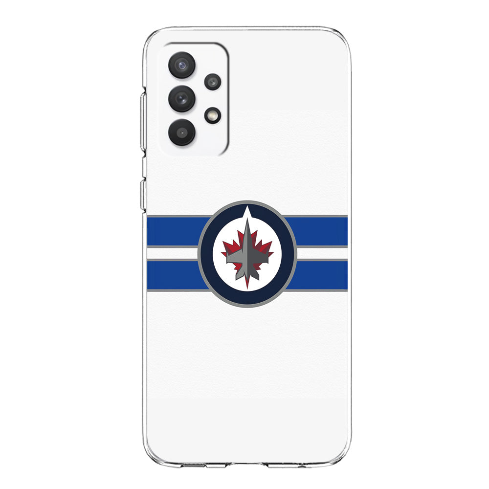 Hockey Winnipeg Jets NHL 001 Samsung Galaxy A32 Case-Phone Case-Clear Soft Case-Altracase