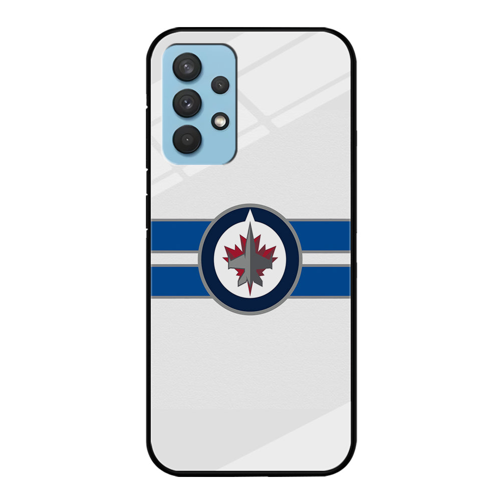Hockey Winnipeg Jets NHL 001 Samsung Galaxy A32 Case-Phone Case-Tempered Glass Case-Altracase
