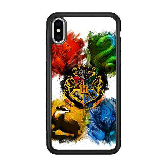 Hogwarts Harry Potter Art iPhone Xs Case