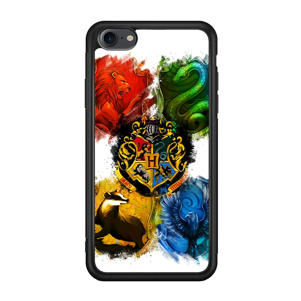 Hogwarts Harry Potter Art iPhone SE 2020 Case