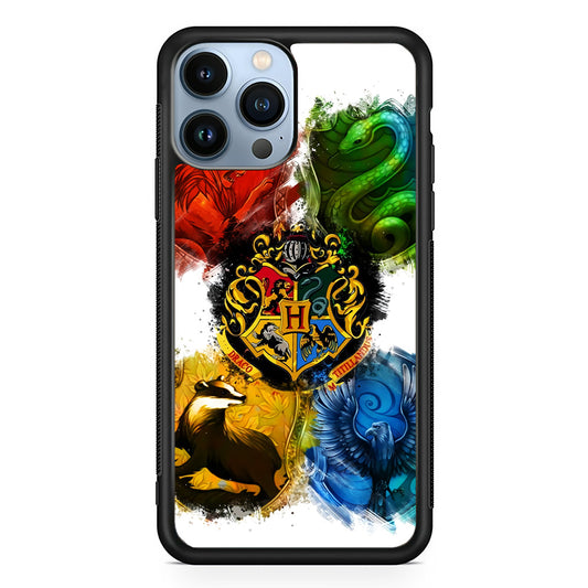 Hogwarts Harry Potter Art iPhone 14 Pro Max Case