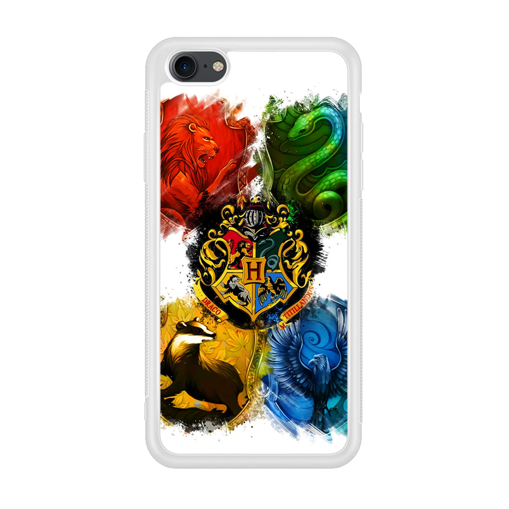 Hogwarts Harry Potter Art iPhone SE 3 2022 Case