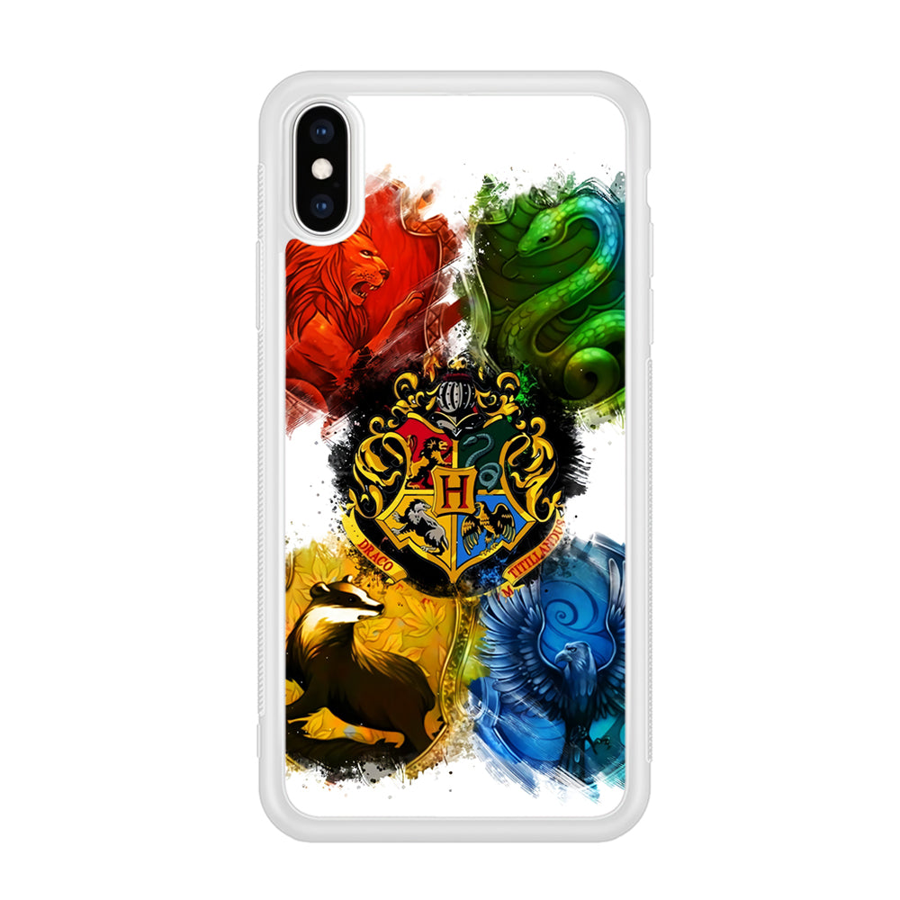 Hogwarts Harry Potter Art iPhone Xs Case