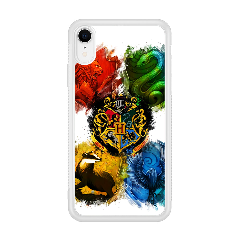 Hogwarts Harry Potter Art iPhone XR Case