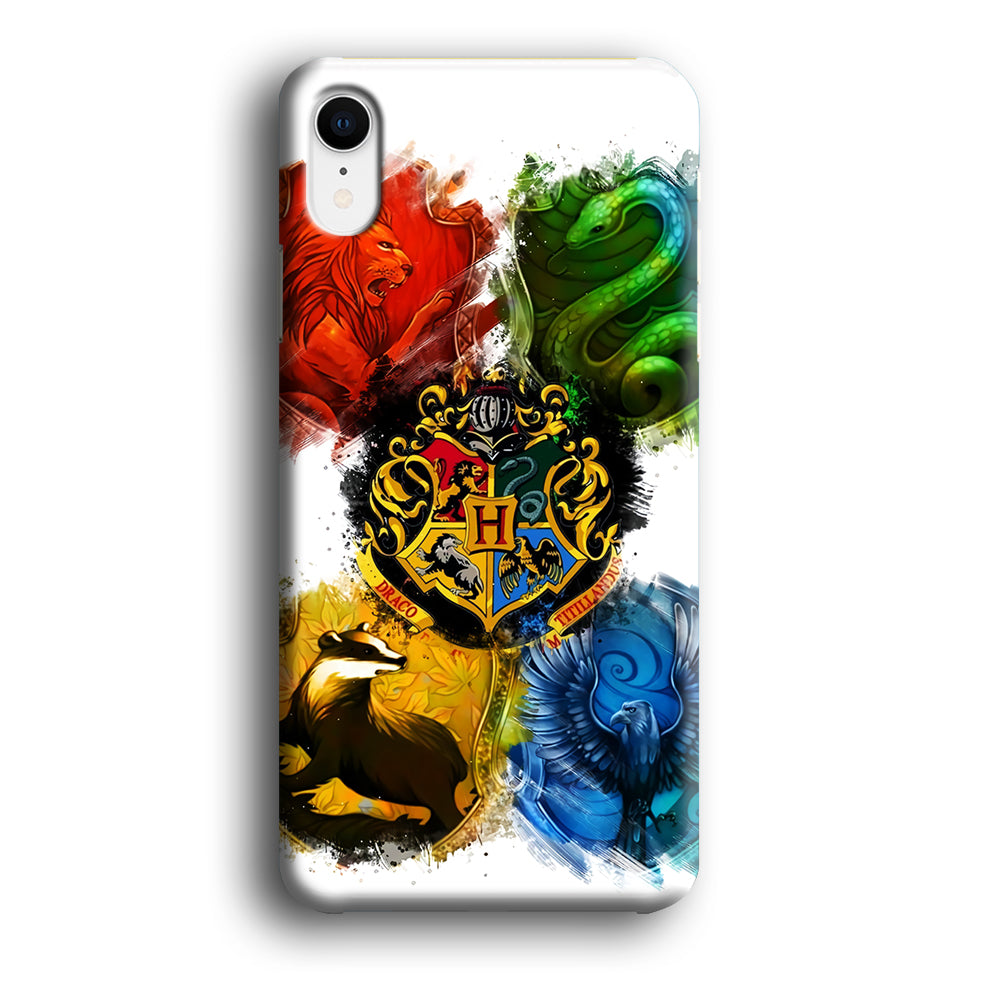 Hogwarts Harry Potter Art iPhone XR Case