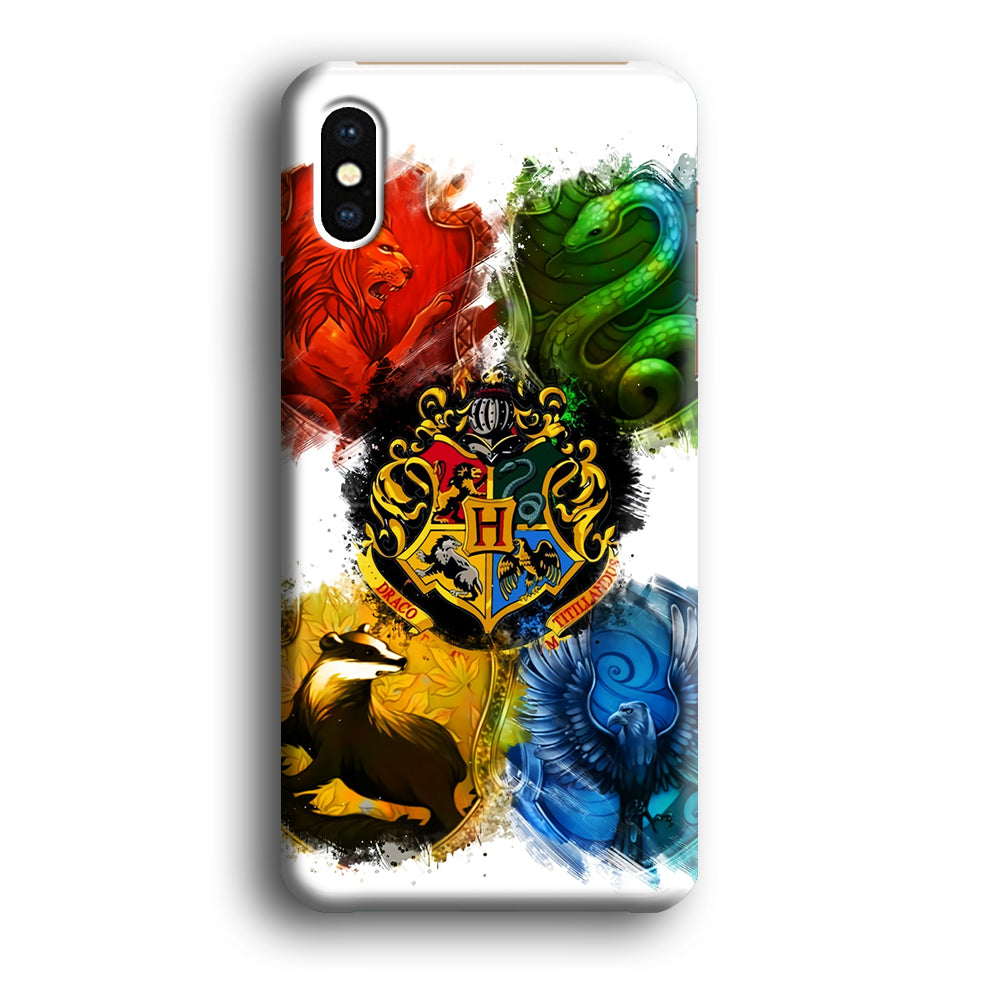 Hogwarts Harry Potter Art iPhone Xs Case