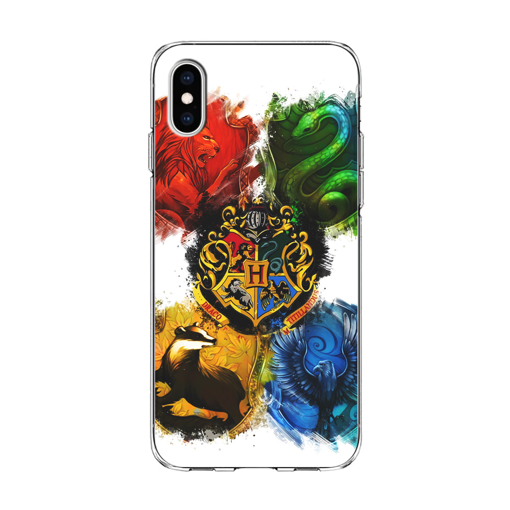 Hogwarts Harry Potter Art iPhone X Case